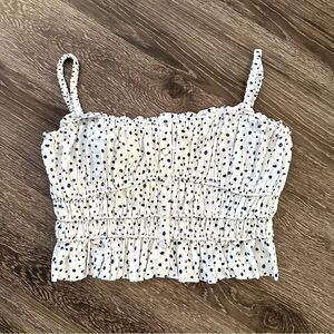 J crew cinched crop top